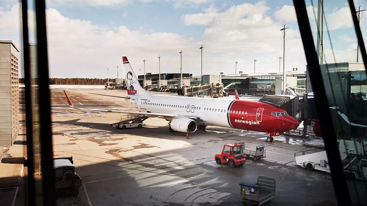 Norwegians Boeing 737-800. Foto: Lars Atle Pettersen for Norwegian
