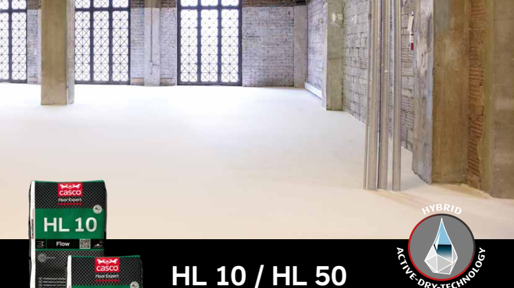 Unikt hybridspackel med de bästa egenskaperna från gips och cement