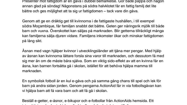 En get eller åsna till far