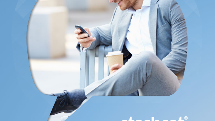 Flyer über den Messenger stashcat für Unternehmen und Behörden
