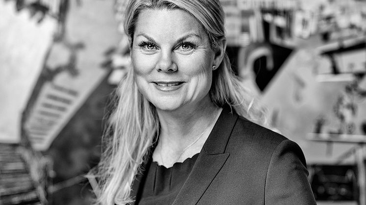 Linnea Djursen svart-vit