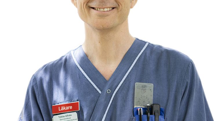 Tobias Alfvén, ordförande i Svenska Läkaresällskapet