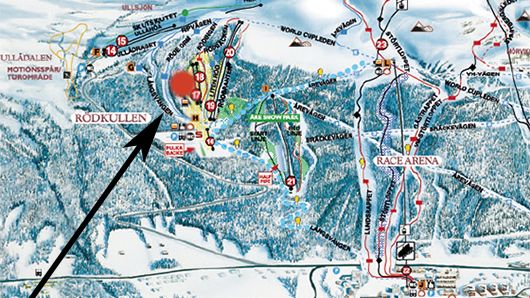 Valles skidland Rödkullen i Åre