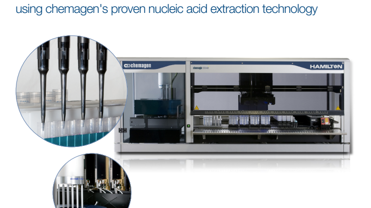 Nucleic extraction with Chemagic STAR; automation with highest quality and throughput