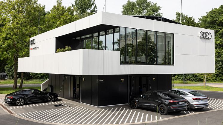 Audi udbygger sit charging hub-netværk 