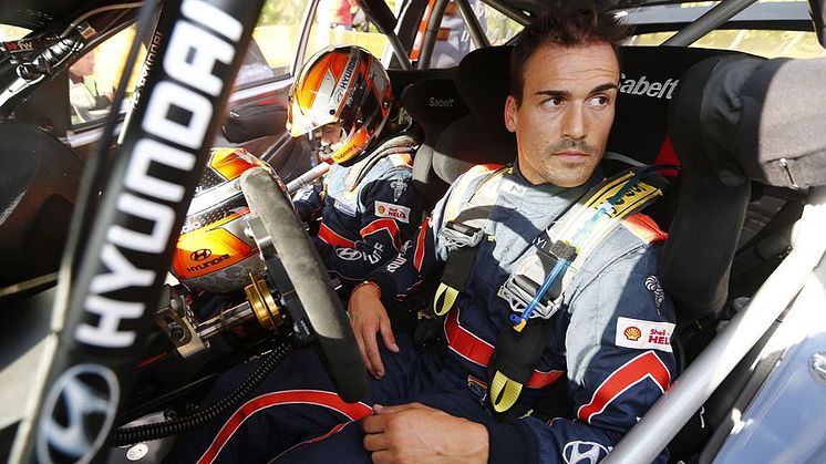 Dani Sordo, Hyundai Shell World Rally Team