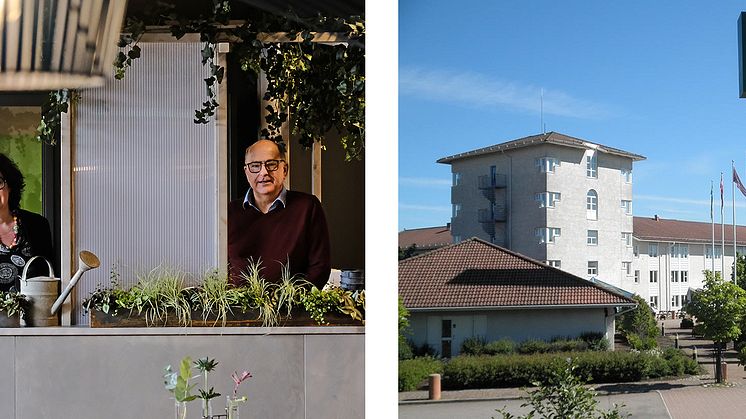 Till vänster: Pia Hansson och Mattias Frisk, Best Western Plus HUS 57.  Till höger: Best Western Hotell Erikslund 