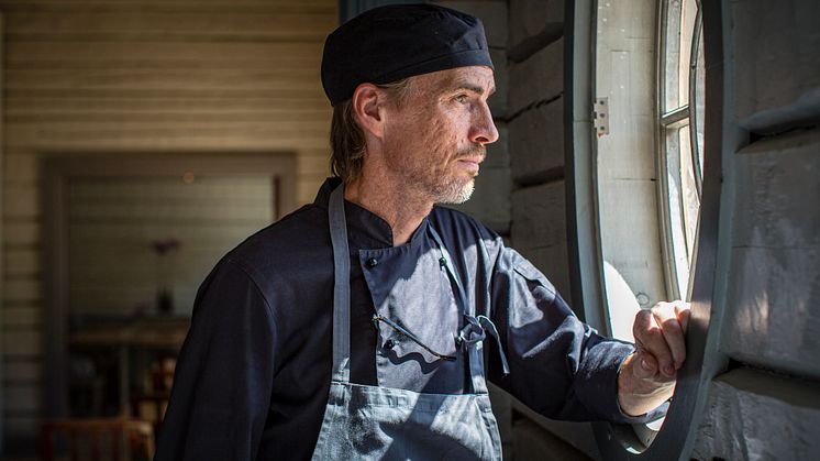 Gunnebos restaurangchef Patrik Sewerin. Foto: Kajsa Sjölander