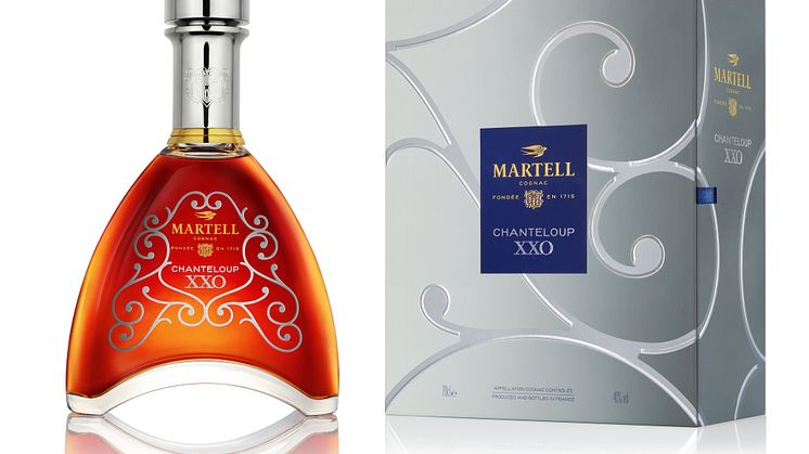 Martell lanserer en ny konjakk på Vinmonopolet 5. mars 2021 - Martell Chanteloup XXO