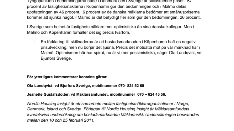 Olika framtidstro i Köpenhamn och i Malmö 