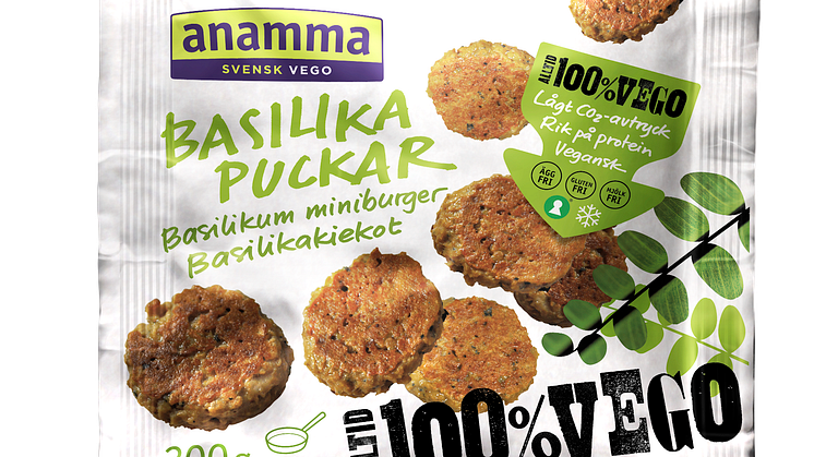 Anamma Basilikum miniburger vegan 300 g