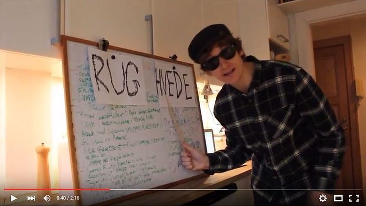 Fuldkorns(w)rap skal få unge til at spise mere fuldkorn!