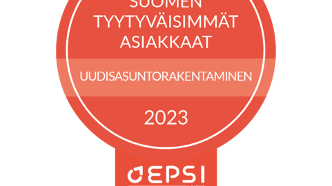 Uudisrakentamisalan asiakastyytyväisyys 2023, Peab