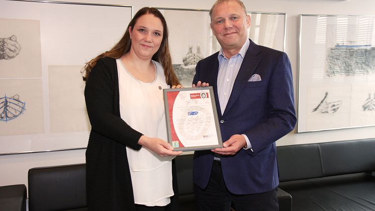 MCS-Zertifikat für Tallink Silja 