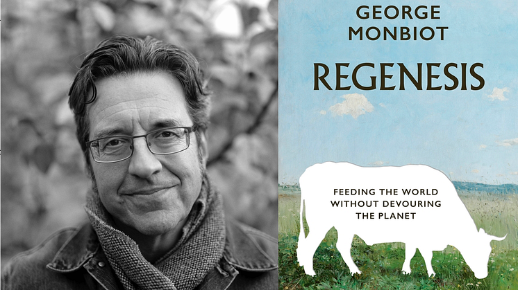 Journalisten och författaren George Monbiot och sin senaste bok "Regenesis"