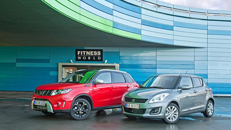 Suzuki Nytårsshow med et top-trimmet modelprogram