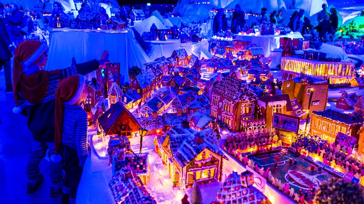 Gingerbread Town in Bergen. Photo: Robin Strand/VisitBergen.com