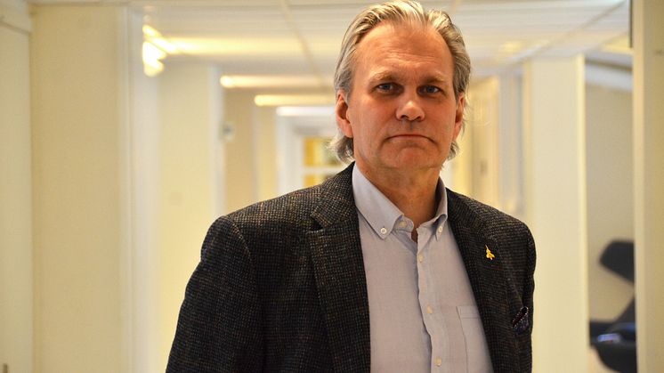 Michael Nilsson, projektledare vid Centrum för distansöverbryggande teknik på Luleå tekniska universitet.