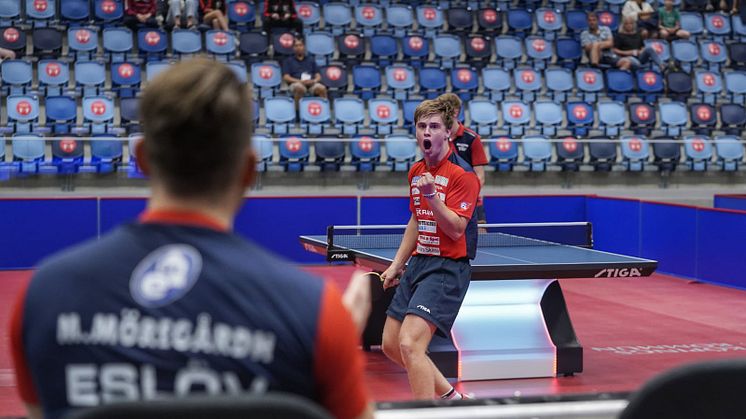 SM-guldvinnaren Truls Möregårdh från Eslövs AI BTK. Foto: Jens Oredsson