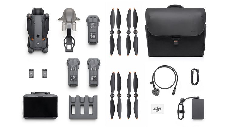 DJI Mavic 4 Pro 512GB Creator Combo (DJI RC Pro 2, Enhanced Transmission)_from above_battery detached.jpg