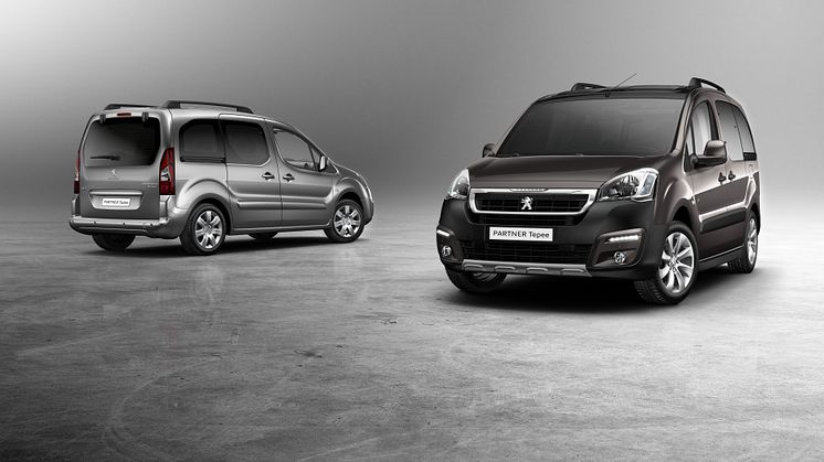Peugeot visar ny generation av populära Partner Tepee 