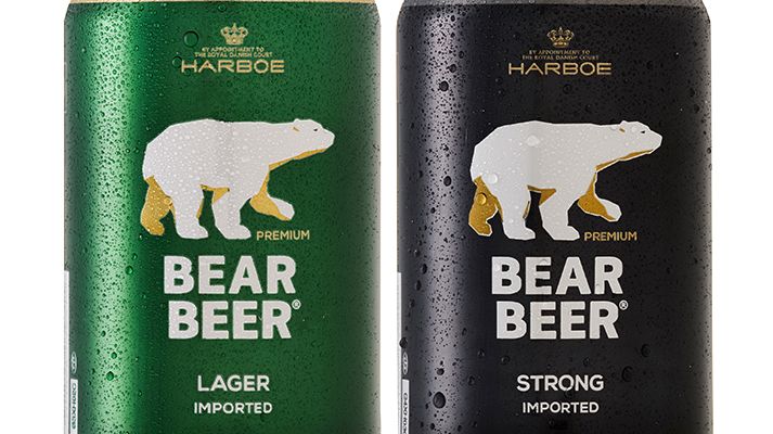 Bear Beer Premium Lager och Extra Strong Lager - nyhet på Systembolaget