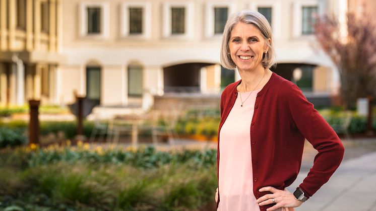 Lena Hjelmström är ny förvaltningschef för utbildningsförvaltningen i Landskrona. Foto: Oskar Fäldt.
