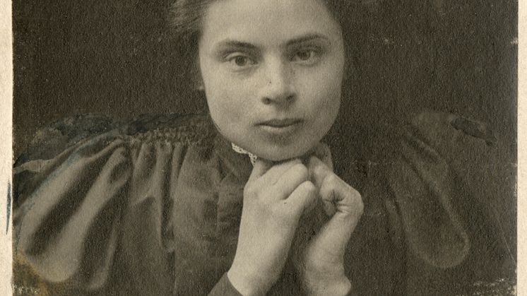 Foto av Ester Almqvist, Riksarkivet 