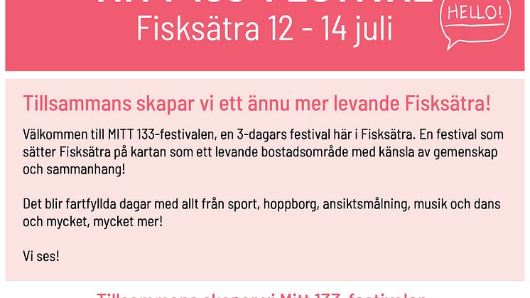 Mitt 133 för-affisch