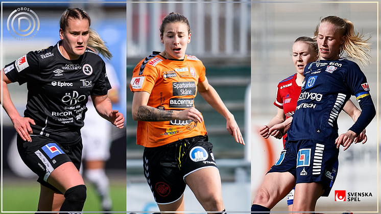 Nu ska månadens spelare i OBOS Damallsvenskan utses - var med och rösta