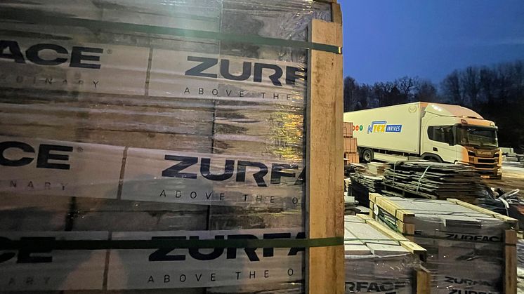 Zurface ska leverera natursten med el-lastbil