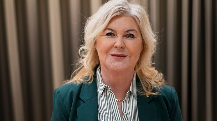Ann-Charlotte Gavelin Rydman, ny ordförande för Sveriges Skolledare. Foto: Tomas Bergqvist