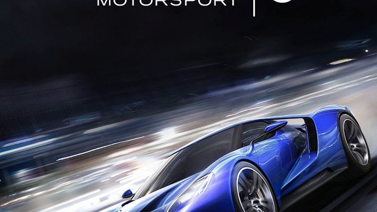 A Ford GT drámai hatású belépője a 2015-ös E3 játékkonferencián; Az autó a Forza Motorsport 6 exkluzív sztárja