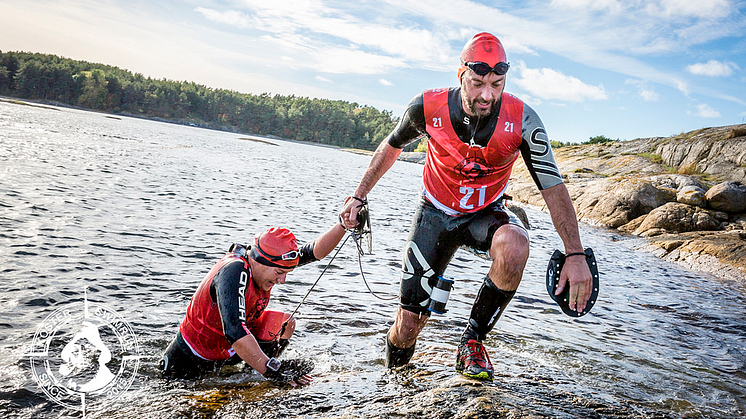 Grundare och VD på Challengize, Nicholas Roman, är aktiv inom den snabbt växande sporten swimrun som även den ger poäng i hälsoplattformen.