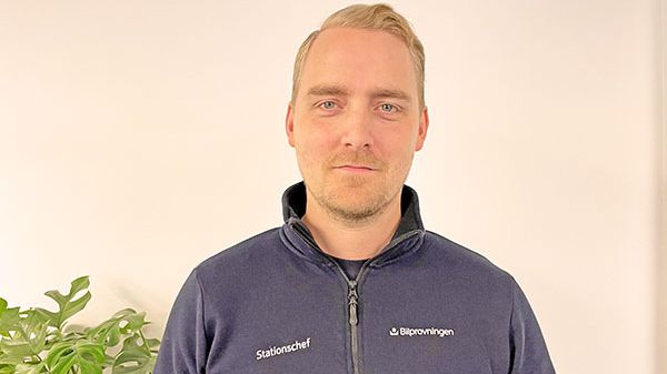 Christian Söderberg är Bilprovningens nya stationschef i Sollentuna, Upplands Väsby och Täby
