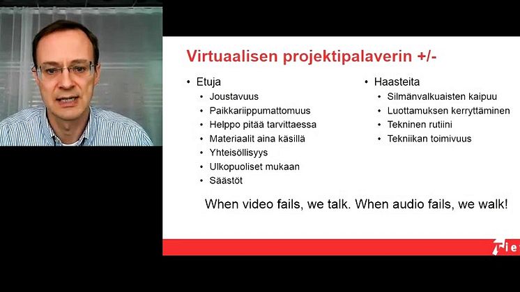 Näin pidät projektipalaverin verkossa!