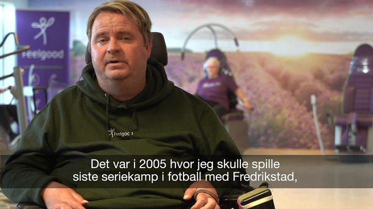 Dagfinn Enerly har fått nytt håp om å kunne gå igjen!