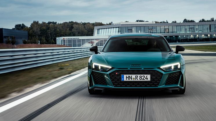 Audi R8 green hell (Tiomangrøn)