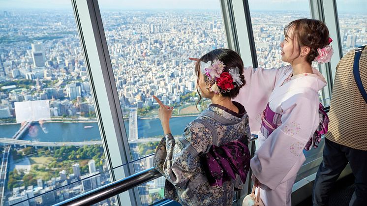 TOKYO SKYTREE Enjoy Pack (Kimono Rental Plan)