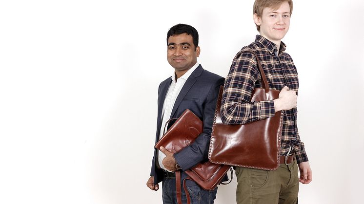 Mohammad Azim och Olof Engström från The Poli, fotograf Victor Ackerheim