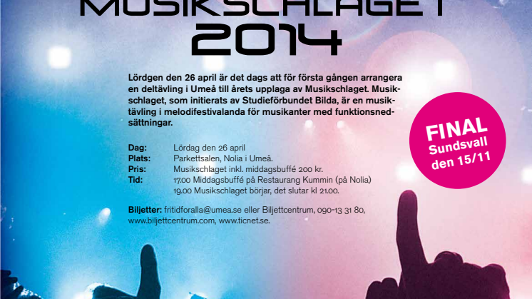 Affisch för Musikschlaget