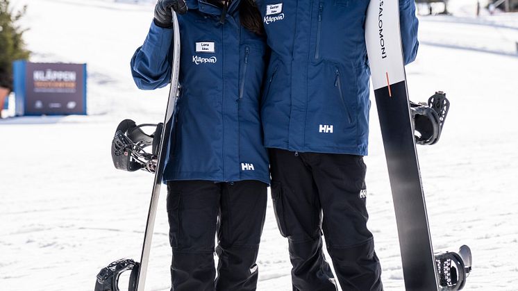 Gustav och Lena Eriksson, Kläppen Ski Resort