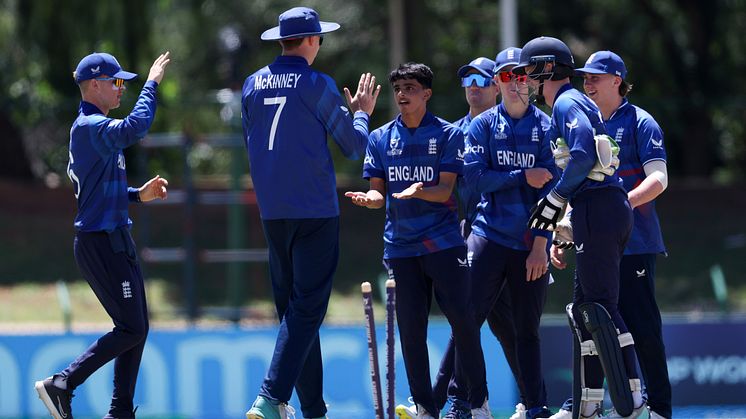 England Men's U19 win world cup opener against Scotland