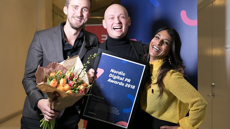 Foto: Mauro Angelantoni, Hack for Sweden - Vindere af Shooting Star