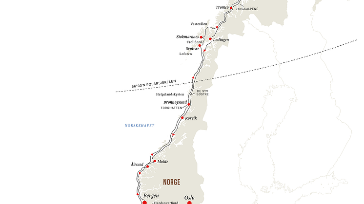 Oslo-NorthCape-Bergen_NO