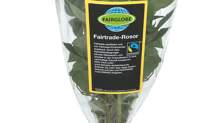Fairtrade-märkt ros Fairglobe