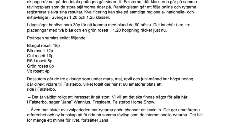 Rekordstort intresse för  the Tour of Amateurs