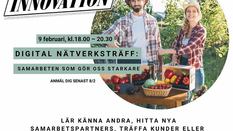 "Samarbeten gör oss starkare" - Inbjudan till nätverksträff 9 februari