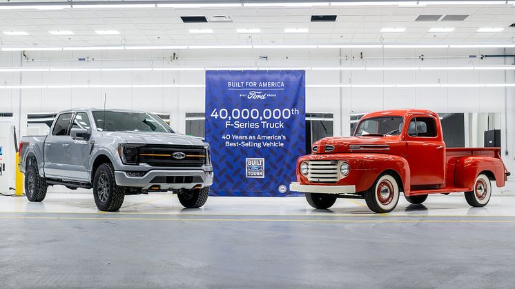 Megállíthatatlan lendület: legördült a szerelőszalagról a Ford 40 milliomodik F-sorozatú autója