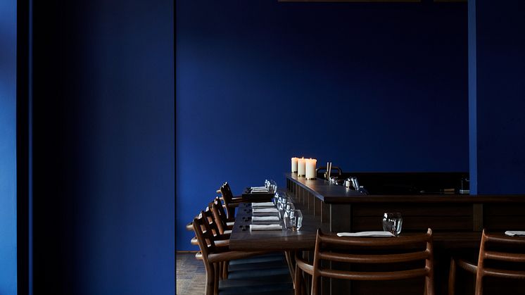 Østerbros nye high-end restaurant, Kappo Andō, tilbyder indbydende japansk mad direkte fra yakitori-grillen. Foto: Ditte Isager